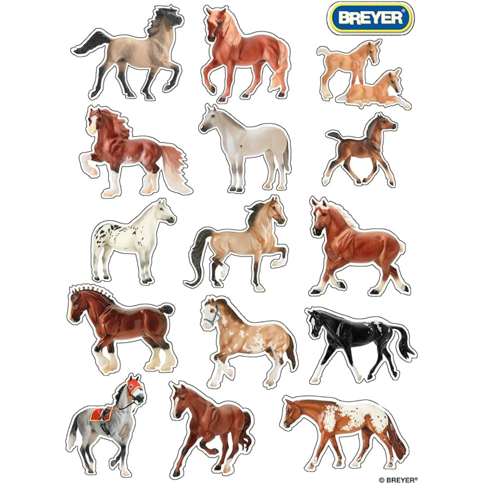 Breyer Horse Colouring Book with Stickers