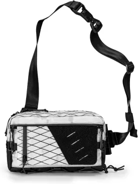 Cache L6 EDC Modular Sling Bag, Lightweight Crossbody Shoulder Bag, Travel Chest Bag, One Strap Backpack for Daily Carry, Casual Travel and Outdoor Sports X-PAC Multicam Alpine
