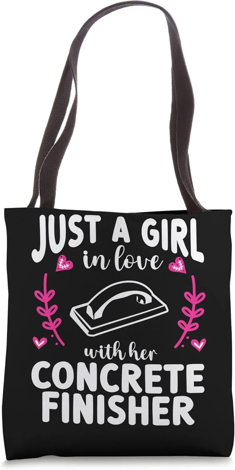 Concrete Life Concrete Wife Life Concrete Finisher Tote Bag