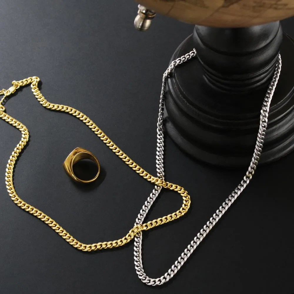 Cuban Link Chain for Men ,Exceptional Value, Classic Necklace for the Perfect Gift