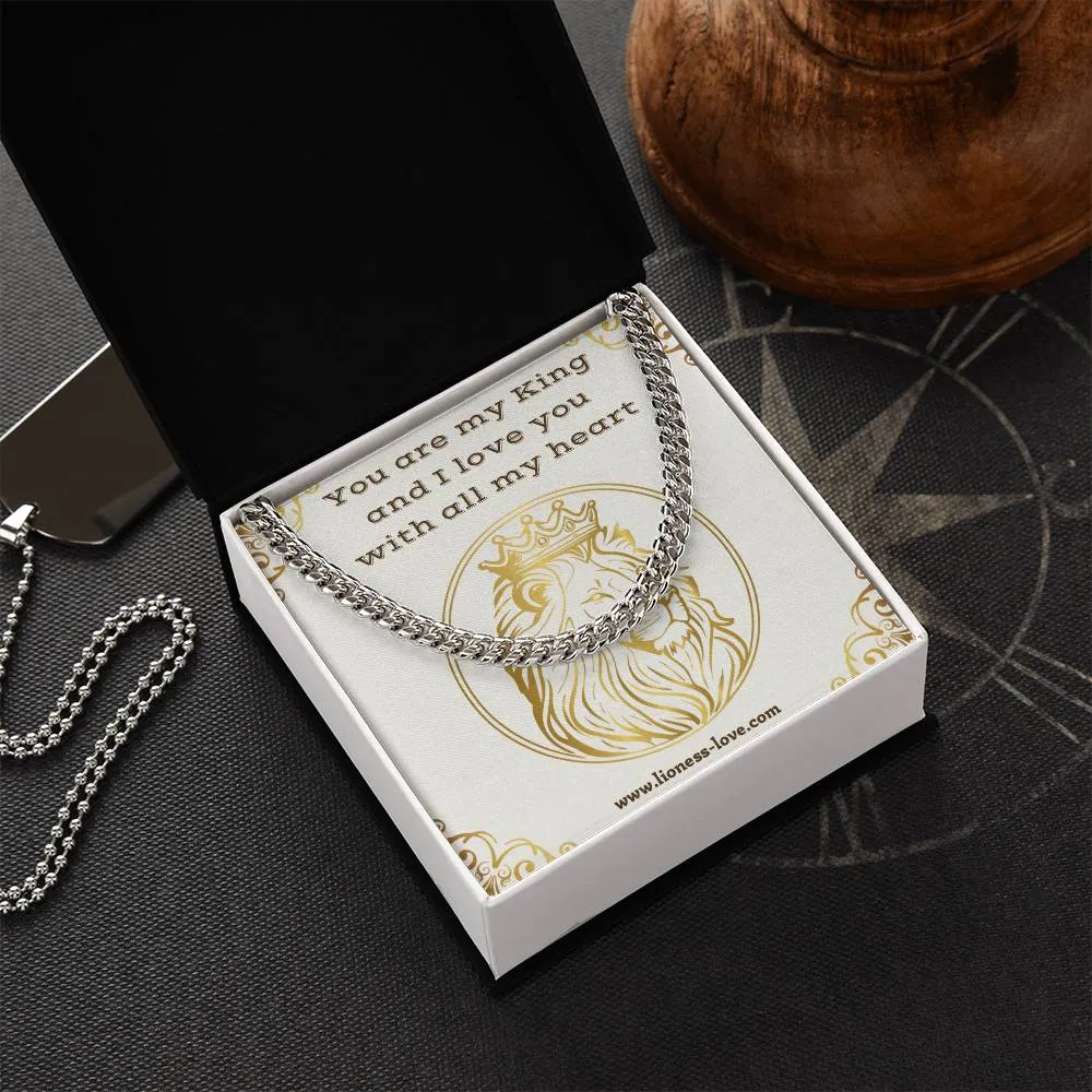 Cuban Link Chain for Men ,Exceptional Value, Classic Necklace for the Perfect Gift