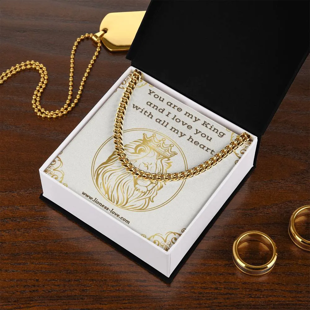 Cuban Link Chain for Men ,Exceptional Value, Classic Necklace for the Perfect Gift