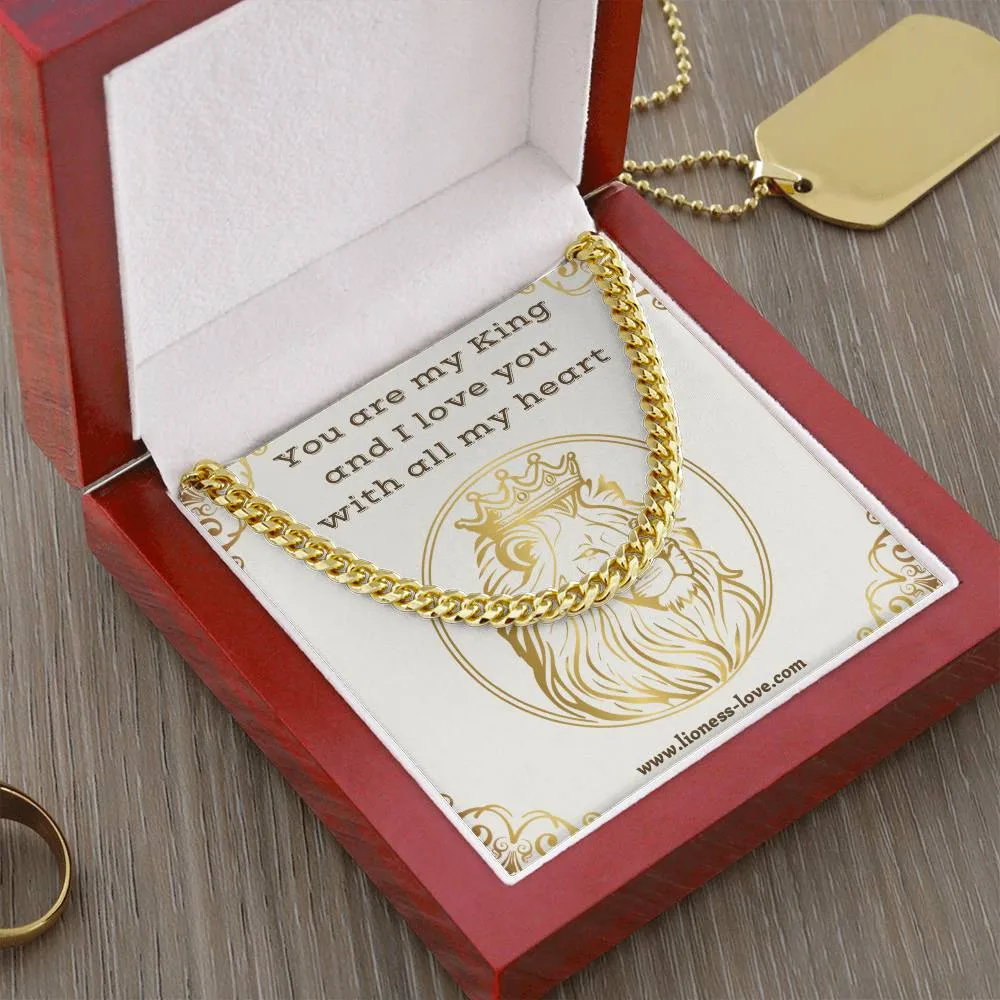 Cuban Link Chain for Men ,Exceptional Value, Classic Necklace for the Perfect Gift