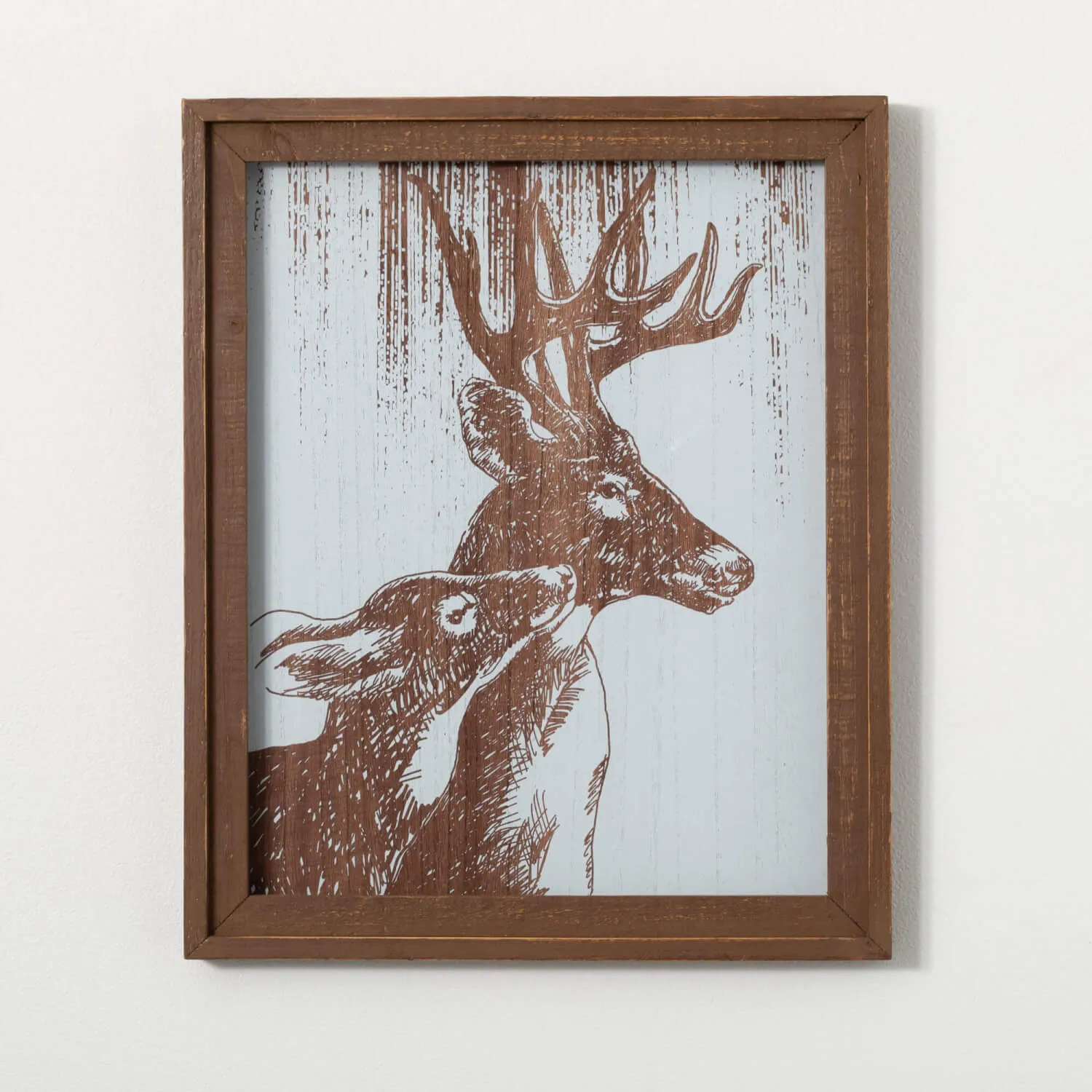Deer With Fawn Wall Art