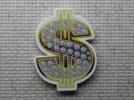 Diamond Dollar Sign Needle Minder, Cover Minder,  Magnet LAST ONE!