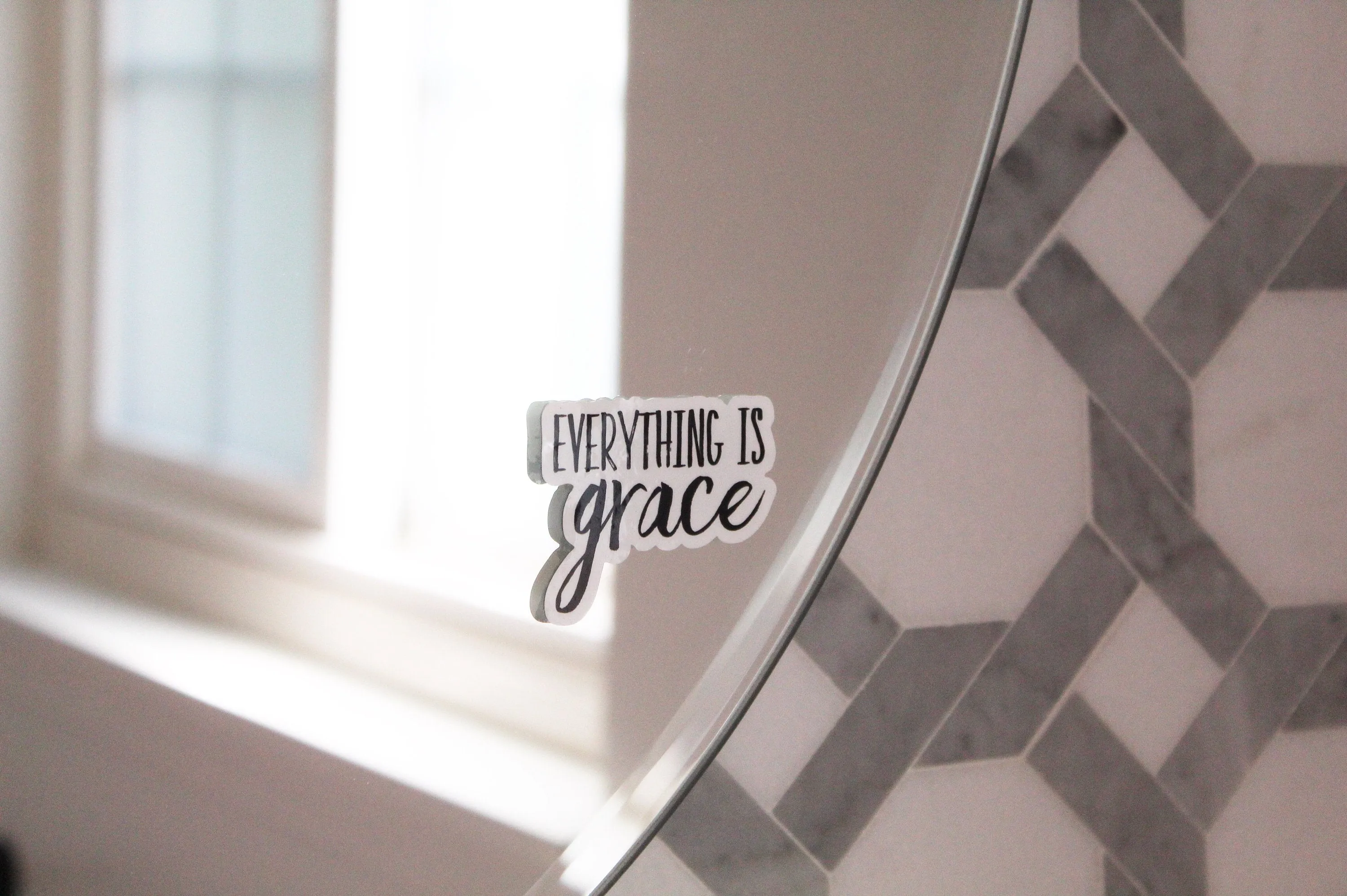 Everything is Grace -Static Cling