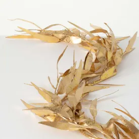 Gold Eucalyptus Blade Garland
