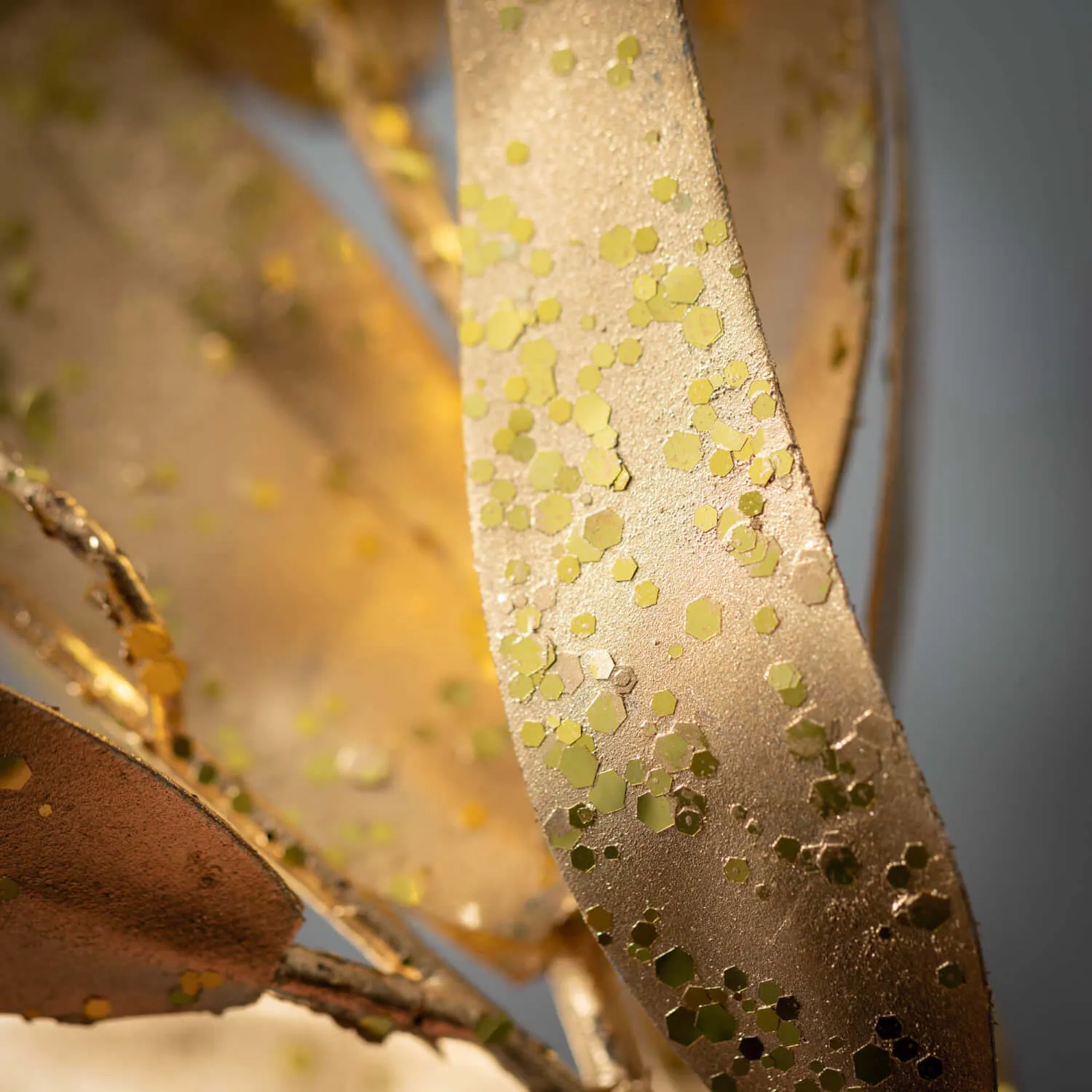 Gold Eucalyptus Blade Garland
