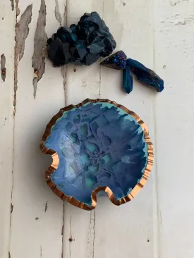 Shell Ring Dish - 3D Floral Art